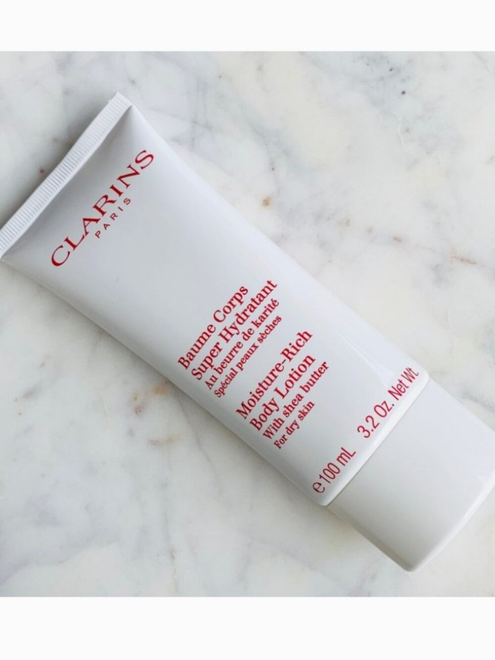 CLARINS Moisture-Rich Body Lotion with Shea Butter 100ml 3.2oz Sealed